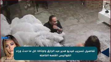 تفاصيل تسريب فيديو هدير عبد الرازق وأوتاكا: كل ما حدث وراء الكواليس القصة الكاملة